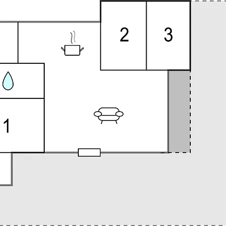 Pet Friendly In Aakirkeby With Kitchen